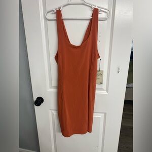 Orange REI co-op activewear dress. NWT